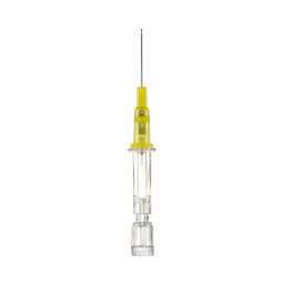 24G x .75in Introcan Safety IV Catheter Polyurethane Long Teflon Non-Winged 200/cs