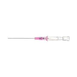 20G x 1in Introcan Safety IV Catheter Long Teflon Non-Winged 200/cs