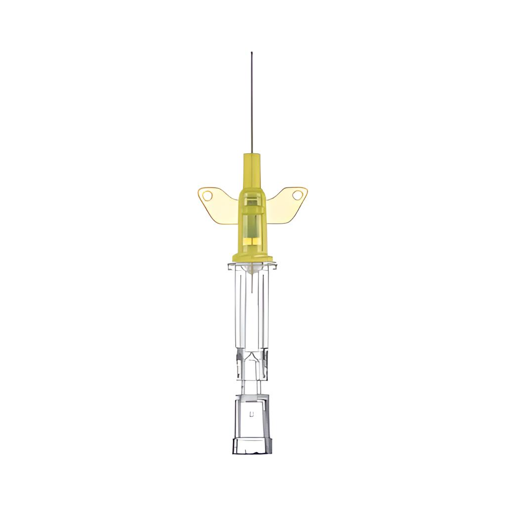 24G x 0.75in Introcan Safety IV Catheter Long Teflon Winged 200/cs