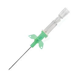 18G x 1.25in Introcan Safety IV Catheter Long Teflon Winged 200/cs