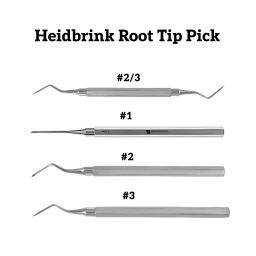 Heidbrink Root Tip Pick Surgical Steel Instrument
