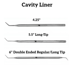 Cavity Liner Surgical Steel Instrument