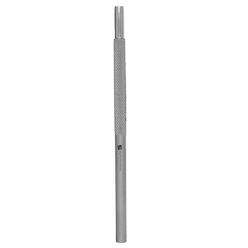 Round Mirror Handle, Simple Stem