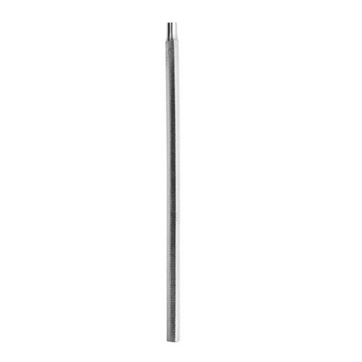 Octagonal Mirror Handle, Simple Stem