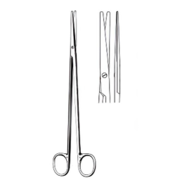 Straight Metzenbaum (Nelson) Scissors 8in
