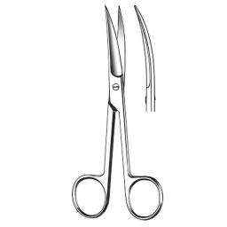 Curved Operating Scissors 5-1/2in Sharp/Sharp