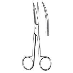 Curved Operating Scissors Sharp/Sharp 5in