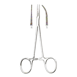 Halstead-Mosquito Forceps, Curved, 5 in