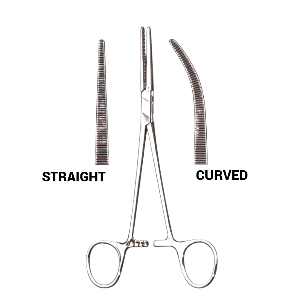 Rochester-Pean Hemostats, Curved, 5-1/2 in