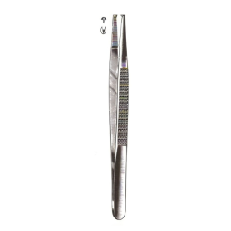 Bonney Tissue Forceps 1x2 Teeth 6-3/4 in