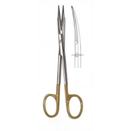 Goldman-Fox, Curved Fine Tips, One Serrated Blade