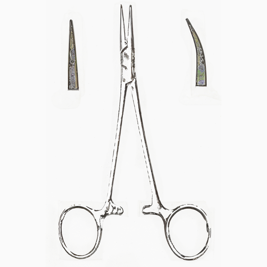 Halstead-Mosquito Forceps, Curved, Delicate 5 in