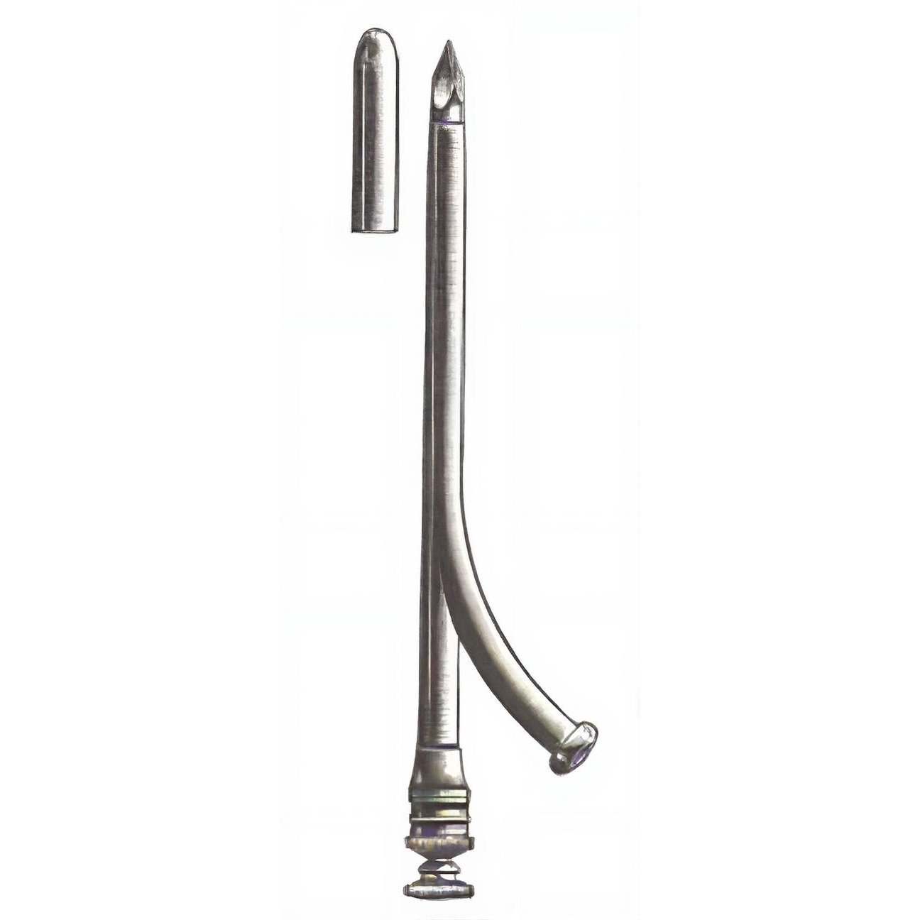 Ochsner (Improved) Trocar 14 Fr. 6 in