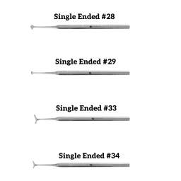 Burnisher Single Ended Surgical Steel Instrument