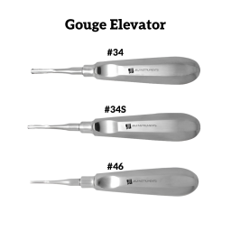 Gouge Elevator Surgical Steel Instrument