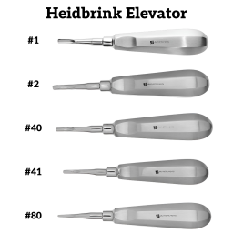 Heidbrink Elevator Surgical Steel Instrument