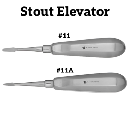 Stout Elevator Stainless Steel Instrument