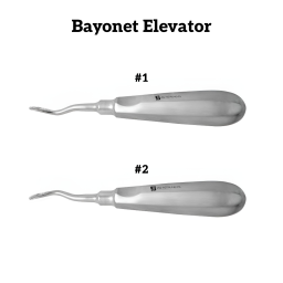 Bayonet Elevator Surgical Steel Instrument