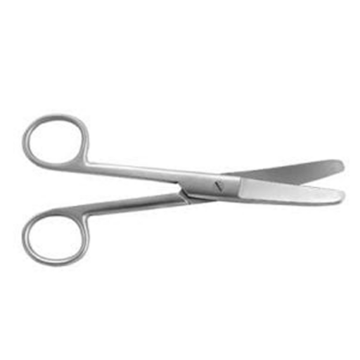 6.5in - B/B, Curved, Serrated Canine Scissors