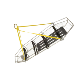 Lightweight Basket Stretcher w/Back Plate, Leg Divider & Foot Plates