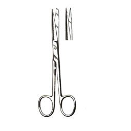 Straight Deaver Scissors Sharp/Blunt 5-1/2in