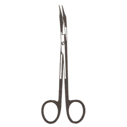 Goldman-Fox Gum Scissors Curved Tip