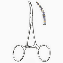 Hartman-Mosquito Forceps Curved 3.5in