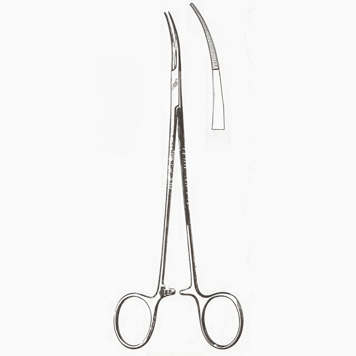 Jacobson Mosquito Forceps Curved 7in