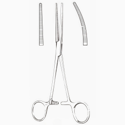 Hemostats, Straight, 12 in