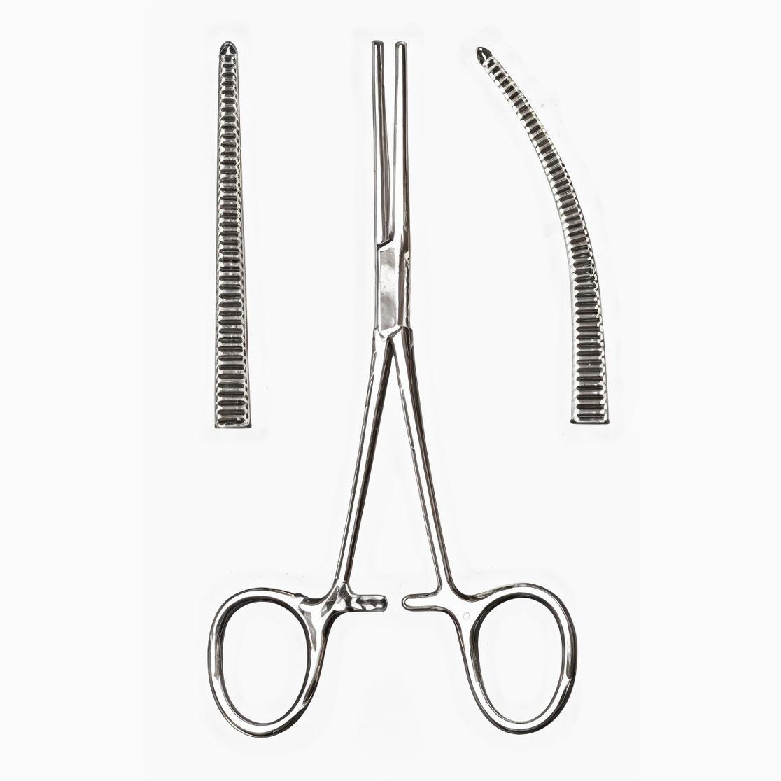 Kocher Hemostats, Curved 5.5in 1x2 Teeth