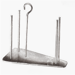 Crown Instrument Sterilizing Rack