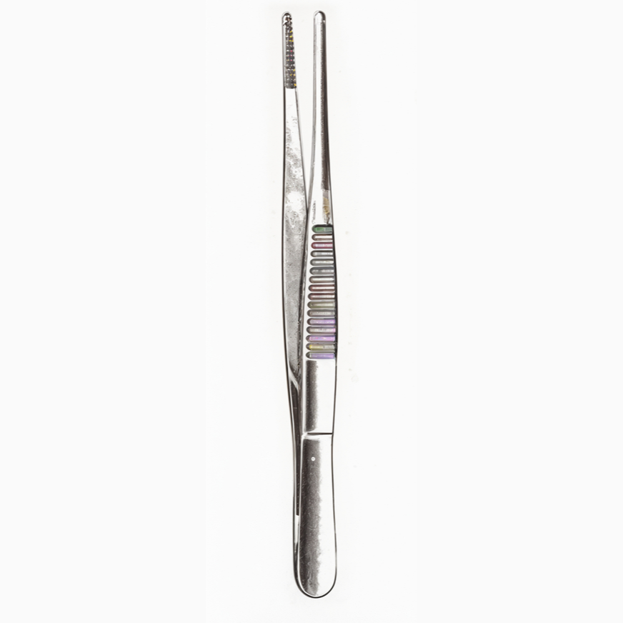 Dressing Forceps Extra Fine Serrated 5.5in