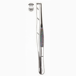 Tissue Forceps 4 x 5 Teeth 6in