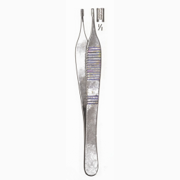 Brown-Adson Tissue Forceps 8 x 8 Fine Teeth Side Grasping