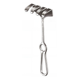 Ollier Retractor 4 Prong 8.5in