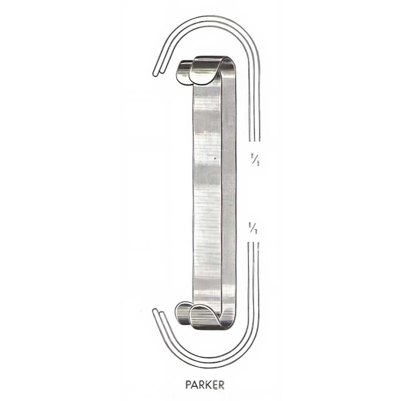 Parker Retractors Double End Set of 2