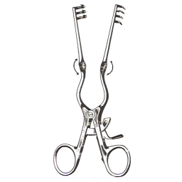 Weitlaner Retractor Hinged Blades 3x4 Prongs Blunt 6.5in