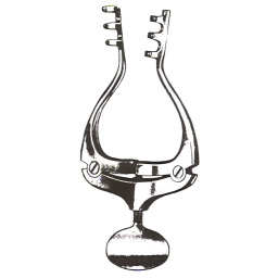 Jansen Retractor Blunt 3x3 Prongs 10mm 4.5in