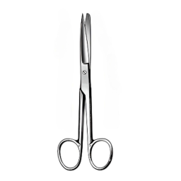 Curved Deaver Scissors Sharp/Blunt 5-1/2in