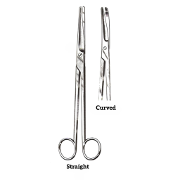 Curved Mayo Harrington Scissors 11in