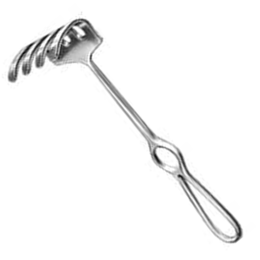 8.5in 4 Prong Ollier Retractor