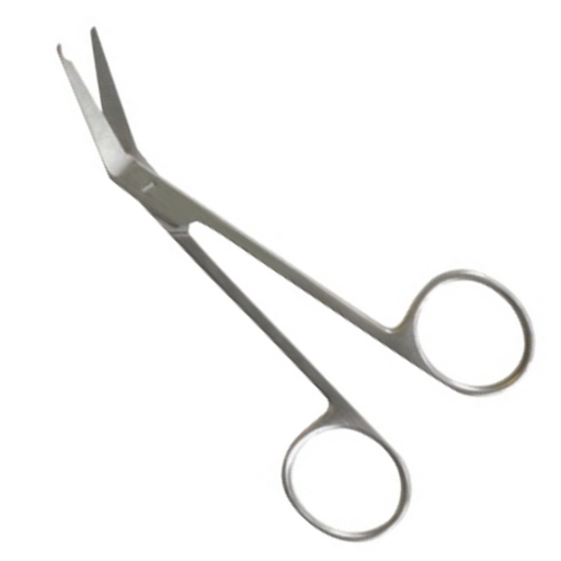 Crown Stitch Scissors, 4-1/2 in, Angeled, Delicate