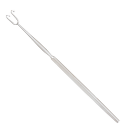 Fomon Retractor, 6-1/2in, Two Prongs w/ Ball Tips, 11mm Wide