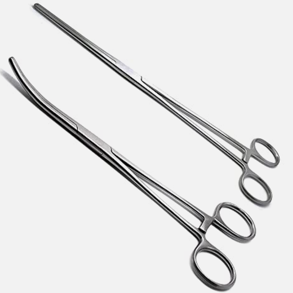 Rochester Pean Hemostat Locking Forceps - 12" Curved - Surgical Instruments
