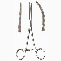 Baby Ochsner Forceps Straight Extra Delicate 1x2 Teeth 5.5in