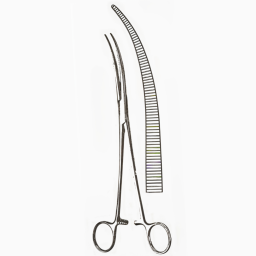 Sarot Artery Forceps w/ 2.5in Long Jaws 9.5in