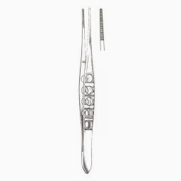McIndoe Dressing Forceps Serrated Blades 6in