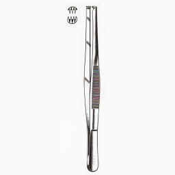 Tissue Forceps 3 x 4 Teeth 5.5in