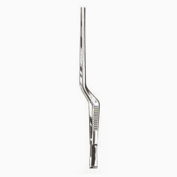 Cushing Forceps Bayonet Shape Serrated Tips 7in