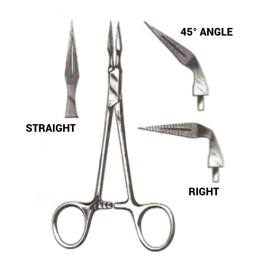Stieglitz (Williams) Splinter Forceps 45 Degree Angle 5.5in